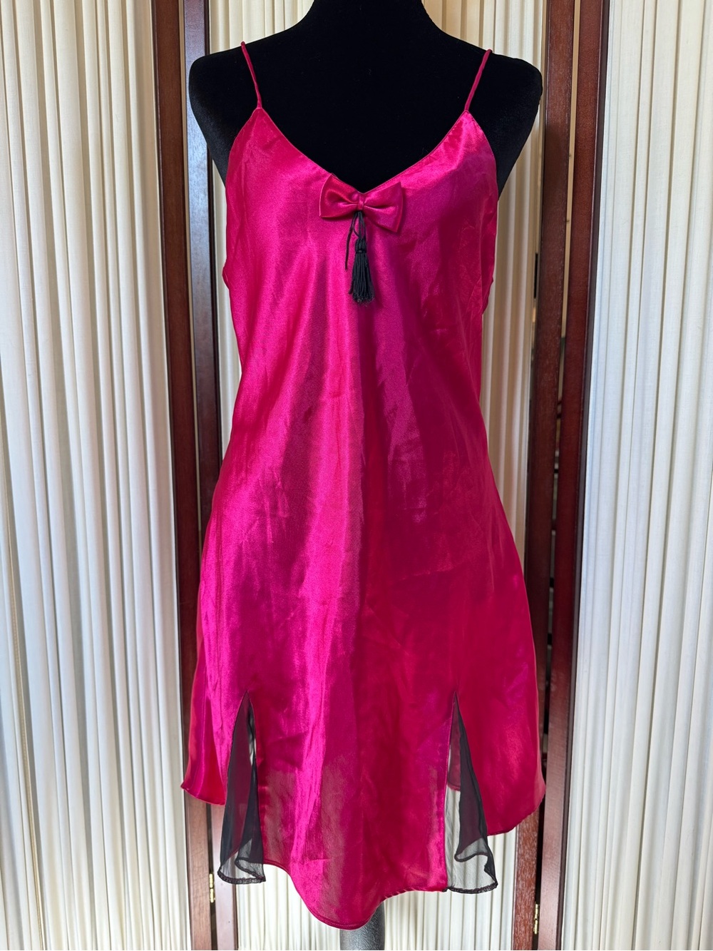 Vintage Victoria’s Secret Gold Label Satin Slip Dress